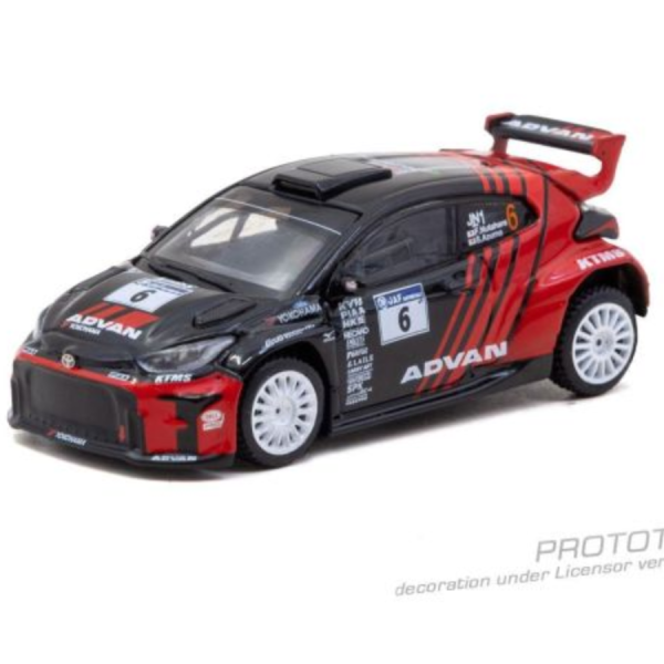 (預購) TARMAC WORKS 1/64 豐田 HOBBY64 Toyota GR Yaris Rally2 Japanese Rally Championship 2024 T64-092-24JRC06 20261005 TARMAC WORKS 1/64 豐田 HOBBY64 Toyota GR Yaris Rally2 Japanese Rally Championship 2024 T64-092-24JRC06