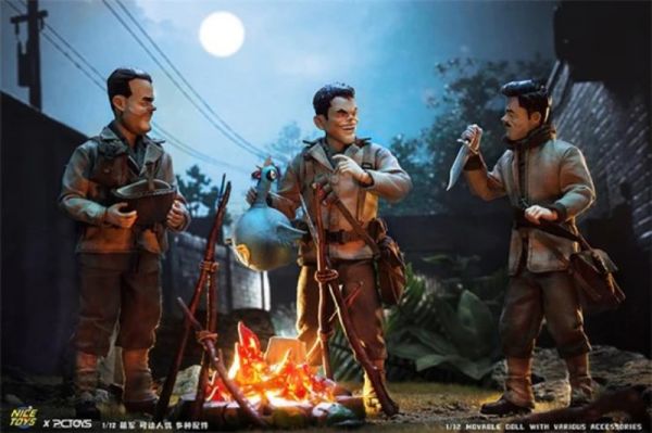 NICETOYS 1/12 萌軍系列 第一彈 篝火配件包 NICETOYS 1/12 萌軍系列 第一彈 篝火配件包