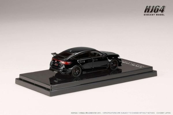 Hobby JAPAN 1/64 本田 Honda CIVIC TYPE R (FL5) RACING BLACK Package 2025 珍珠黑 賽車黑化特式套件 HJ644063BK Hobby JAPAN 1/64 本田 Honda CIVIC TYPE R (FL5) RACING BLACK Package 2025 珍珠黑 賽車黑化特式套件 HJ644063BK