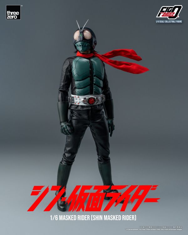 threezero FigZero 1/6 新假面騎士 假面騎士 可動完成品 threezero FigZero 1/6 新假面騎士 假面騎士 可動完成品