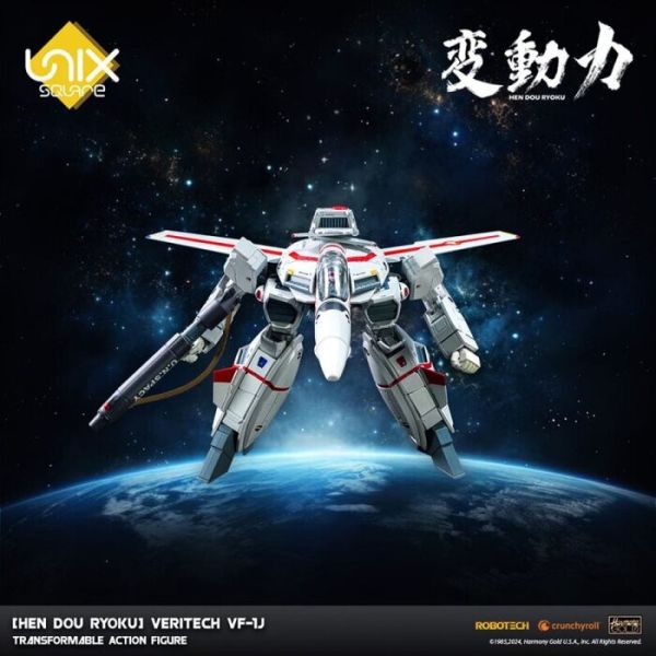 Unix Square 變動力 超時空要塞 VF-1J 可動完成品 Unix Square 變動力 超時空要塞 VF-1J 可動完成品