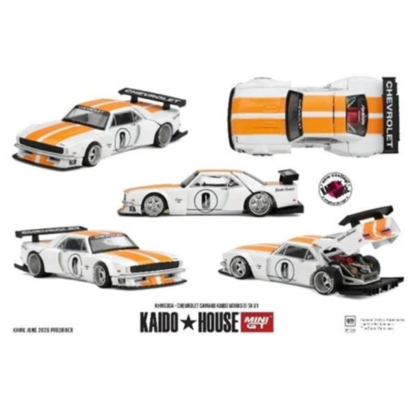 (預購) MINIGT 1/64 雪佛蘭 Chevrolet Camaro KAIDO WORKS TA V1 KHMG304 20260611 MINIGT 1/64 雪佛蘭 Chevrolet Camaro KAIDO WORKS TA V1 KHMG304