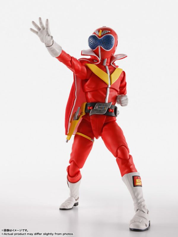 [初回限定] BANDAI S.H.Figuarts SHF 真骨雕製法 秘密戰隊五連者 赤連者 可動完成品 [初回限定] BANDAI S.H.Figuarts SHF 真骨雕製法 秘密戰隊五連者 赤連者 可動完成品