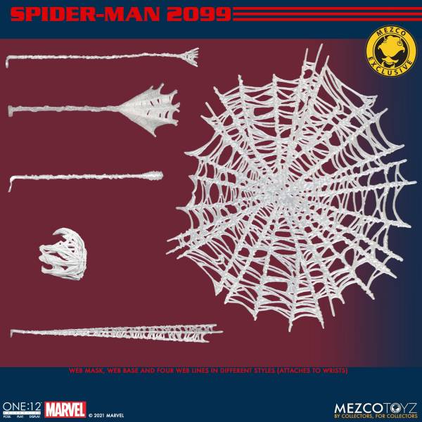 MEZCO TOYZ One:12 Collective 漫威 MARVEL 蜘蛛人 2099 可動完成品 MEZCO TOYZ,One:12 Collective,蜘蛛人,2099,可動完成品,