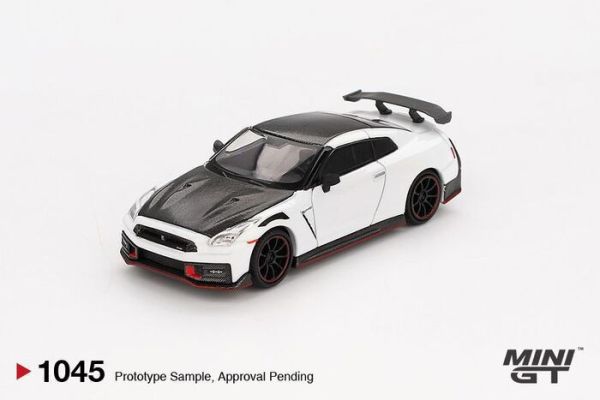MINIGT 1/64 日產 Nissan GT-R Nismo 2024 Brilliant White Pearl MGT01045-L MINIGT 1/64 日產 Nissan GT-R Nismo 2024 Brilliant White Pearl MGT01045-L