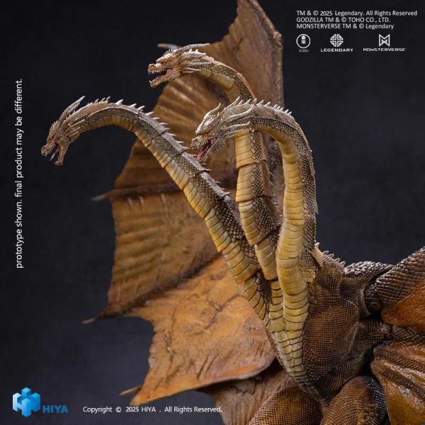 (預購) [再販] Hiya Toys E.B.S. 無比例 35cm 哥吉拉II怪獸之王 王者基多拉 2.0 EBG0234 可動完成品 20260817 [再販] Hiya Toys E.B.S. 無比例 35cm 哥吉拉II怪獸之王 王者基多拉 2.0 EBG0234 可動完成品