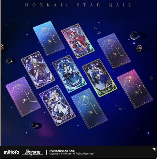 miHoYo 崩壞：星穹鐵道 群星的寓言系列鐳射票 盲袋 miHoYo 崩壞：星穹鐵道 群星的寓言系列鐳射票 盲袋