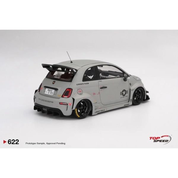 TOP SPEED 1/18 飛雅特 Abarth 595 LB-WORKS x Abas Works Fighters TS0622 TOP SPEED 1/18 飛雅特 Abarth 595 LB-WORKS x Abas Works Fighters TS0622