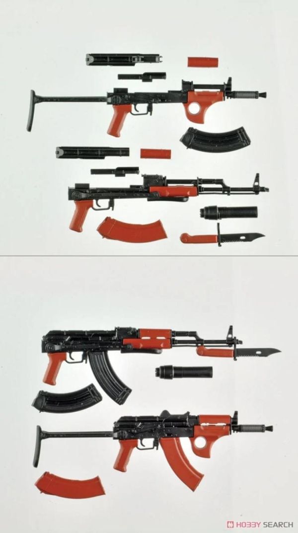 (預購) [再販] Tomytec 1/12 迷你武裝 LA079 AKMS&AKMSU TYPE 組裝模型 20260301 [再販] Tomytec 1/12 迷你武裝 LA079 AKMS&AKMSU TYPE 組裝模型