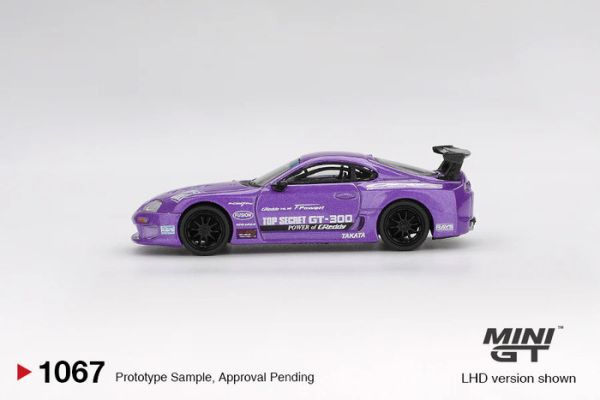 MINIGT 1/64 豐田 Toyota Supra (A80) Top Secret GT-300 Top Secret Purple MGT01067-L MINIGT 1/64 豐田 Toyota Supra (A80) Top Secret GT-300 Top Secret Purple MGT01067-L