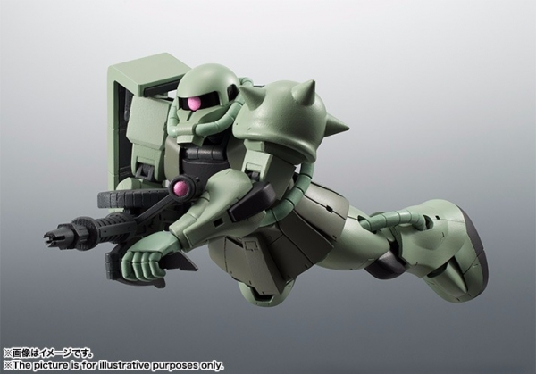 ROBOT魂 機動戰士鋼彈 MS-06 量產型薩克 綠薩克 ver. A.N.I.M.E. ROBOT魂,量產型薩克,綠薩克