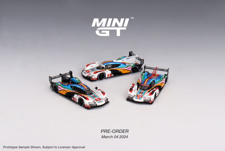 [即將預購 請點貨到通知] MINIGT 1/64 保時捷 Porsche 963 Porsche Penske Motorsport 利曼24耐 2023參賽戰車 左駕 限定3入套組 [即將預購 請點貨到通知] MINIGT 1/64 保時捷 Porsche 963 Porsche Penske Motorsport 利曼24耐 2023參賽戰車 左駕 限定3入套組