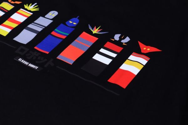 NEXTee 翻轉模玩系列 經典機器人 短袖T恤 白色＆黑色 NEXTee 翻轉模玩系列 經典機器人 短袖T恤 白色＆黑色