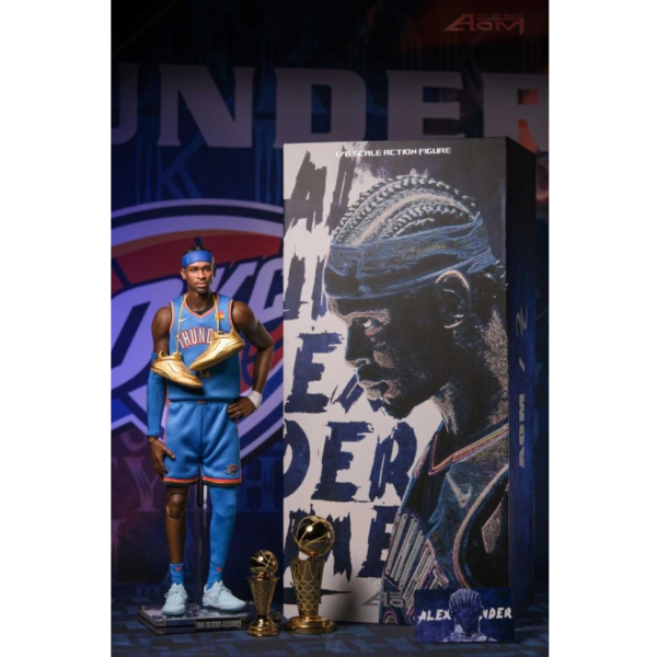 (預購) Aom: 1/6 SGA 雷霆 亞歷山大 奪冠FMVP套裝 限量200體 含領獎金色球鞋 可動完成品 20251113 Aom: 1/6 SGA 雷霆 亞歷山大 奪冠FMVP套裝 限量200體 含領獎金色球鞋 可動完成品