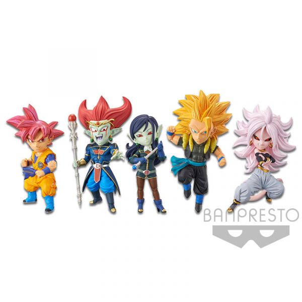 BANPRESTO 景品 七龍珠 超龍珠英雄 WCF VOL6 全5種販售 *5 BANPRESTO,景品,七龍珠,超龍珠英雄,WCF,VOL6,全5種販售