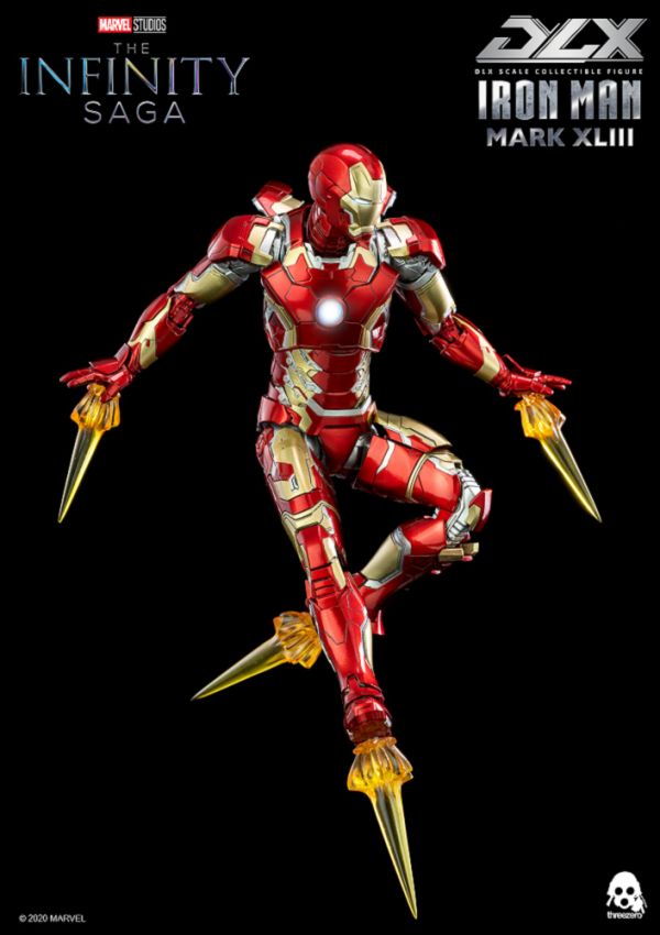 [再販] threezero 1/12 DLX 漫威 MARVEL 鋼鐵人 Mark 43 可動完成品 THREEZERO,112,DLX,漫威,MARVEL,鋼鐵人,Mark 43,
