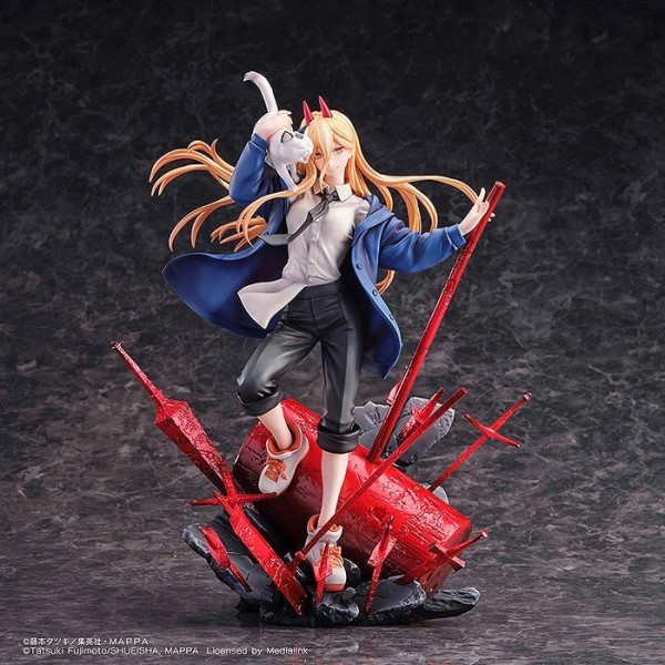 SEGA 1/7 鏈鋸人 帕瓦＆喵子 PVC SEGA 1/7 鏈鋸人 帕瓦＆喵子 PVC