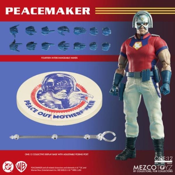 (預購) MEZCO 1/12 One:12 Collective 和平使者 可動完成品 MEZ76562 20260910 MEZCO 1/12 One:12 Collective 和平使者 可動完成品 MEZ76562