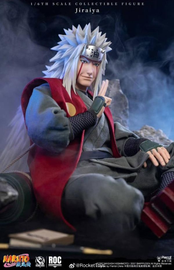 (預購) [豪華版] RocketToys 1/6 火影忍者 疾風傳 Jiraiya 自來也 DX 可動完成品 ROC-020 20260602 [豪華版] RocketToys 1/6 火影忍者 疾風傳 Jiraiya 自來也 DX 可動完成品 ROC-020