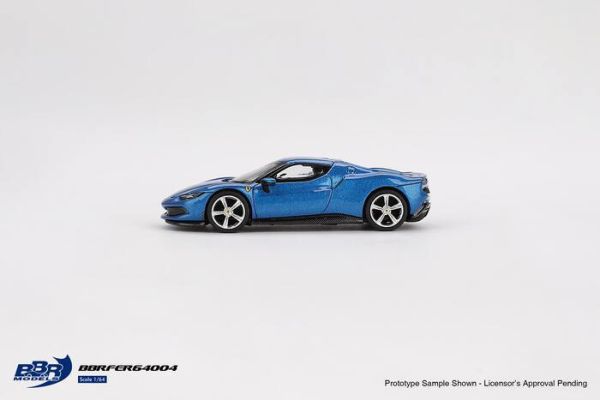 BBR Models 1/64 法拉利 Ferrari 296 GTB Blu Corsa BBR Models 1/64 法拉利 Ferrari 296 GTB Blu Corsa