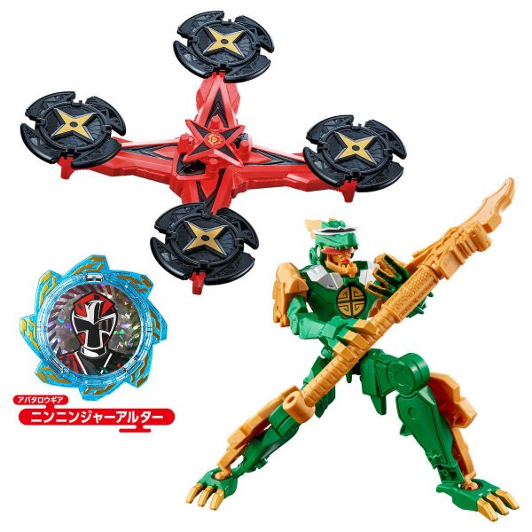 BANDAI 暴太郎戰隊 可動公仔 DON 金龍悟空機器人形態＆ 忍忍者 配件套組 BANDAI 暴太郎戰隊 可動公仔 DON 金龍悟空機器人形態＆ 忍忍者 配件套組