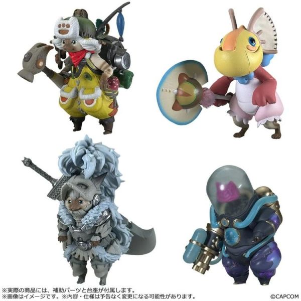 (預購) CAPCOM 盲盒 Figure Builder 魔物獵人 Standard Model Plus 艾露貓收藏 Vol. 1 全4種 一中盒4入販售 20260811 CAPCOM 盲盒 Figure Builder 魔物獵人 Standard Model Plus 艾露貓收藏 Vol. 1 全4種 一中盒4入販售