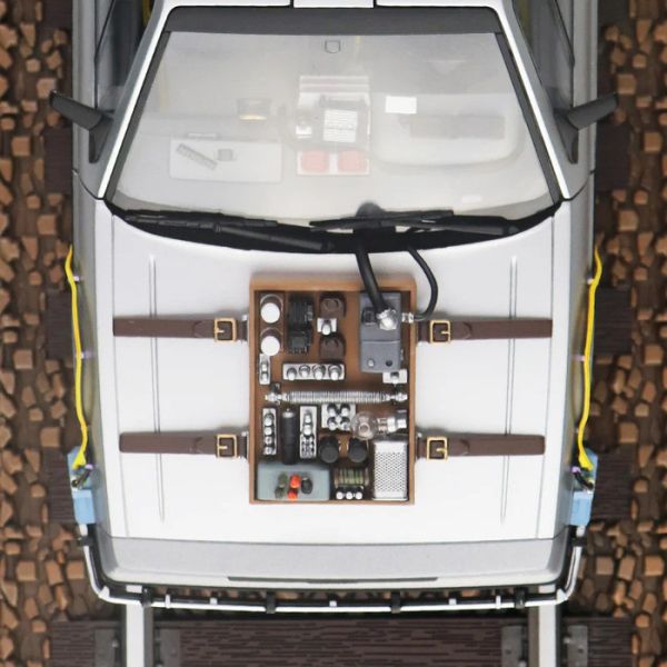 AOSHIMA 青島 1/24 回到未來 時光機 Movie Mecha Time machine from Railroad 組裝模型 AOSHIMA 青島 1/24 回到未來 時光機 Movie Mecha Time machine from Railroad 組裝模型