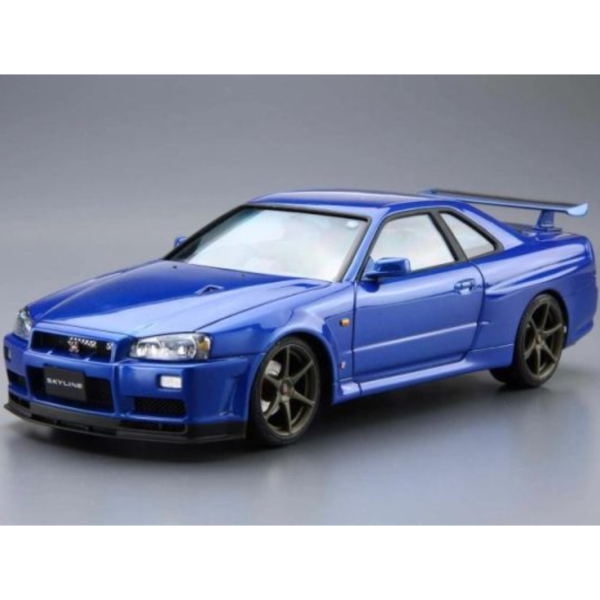 (預購) AOSHIMA 1/24 #8 BNR34 Skyline GT-R V-specⅡ"02 組裝模型 20260324 AOSHIMA 1/24 #8 BNR34 Skyline GT-R V-specⅡ"02 組裝模型