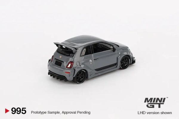 MINIGT 1/64 飛雅特 Abarth 595 LB-WORKS x Abas Works Grey MGT00995-L MINIGT 1/64 飛雅特 Abarth 595 LB-WORKS x Abas Works Grey MGT00995-L