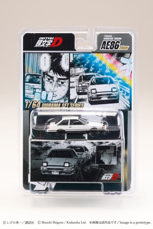 (預購) Hobby JAPAN 1/64 豐田 Toyota SPRINTER TRUENO (AE86) 2door Initial D Shinji Inui VS Takumi Fujiwara HJDMD013 20260907 Hobby JAPAN 1/64 豐田 Toyota SPRINTER TRUENO (AE86) 2door Initial D Shinji Inui VS Takumi Fujiwara HJDMD013