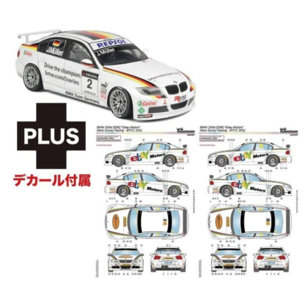 (預購) PLATZ 1/24 寶馬 BMW 320si E90 2011 BTCC 西薩里車隊 附貼紙 PN24037LB3 組裝模型 20260609 PLATZ 1/24 寶馬 BMW 320si E90 2011 BTCC 西薩里車隊 附貼紙 PN24037LB3 組裝模型