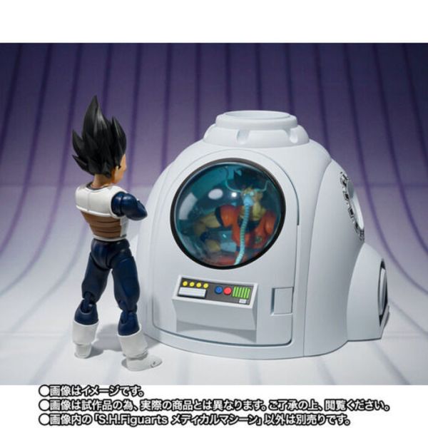 BANDAI S.H.F 七龍珠Z 液體治療艙 已塗裝可動完成品 BANDAI S.H.F 七龍珠Z 液體治療艙 已塗裝可動完成品