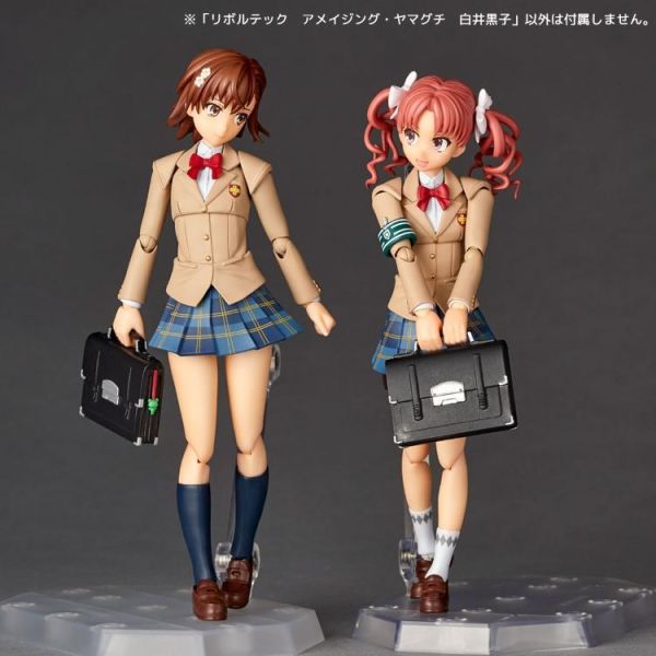 (預購) [再販] KAIYODO 海洋堂 Revoltech 驚奇山口式 科學超電磁砲 白井黑子 冬服ver. 可動完成品 NR045 20260510 [再販] KAIYODO 海洋堂 Revoltech 驚奇山口式 科學超電磁砲 白井黑子 冬服ver. 可動完成品 NR045