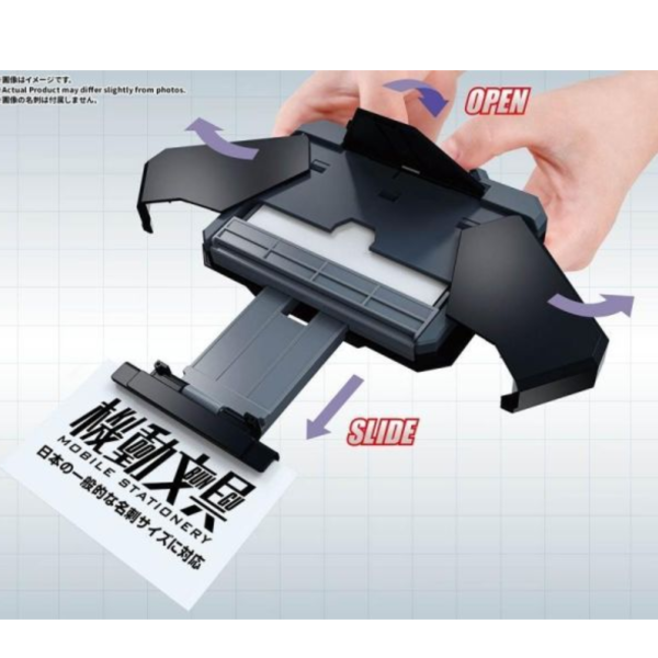(預購) BANDAI 機動文具 自動變形名片盒 黑色 20260831 BANDAI 機動文具 自動變形名片盒 黑色