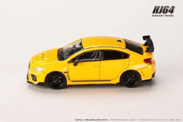 (預購) Hobby JAPAN 1/64 速霸陸 SUBARU S207 NBR CHALLENGE PACKAGE 紐柏林挑戰特仕版 附引擎 Sunrise Yellow 日出黃  HJ643068Y 20251202 Hobby JAPAN 1/64 速霸陸 SUBARU S207 NBR CHALLENGE PACKAGE 紐柏林挑戰特仕版 附引擎 Sunrise Yellow 日出黃  HJ643068Y