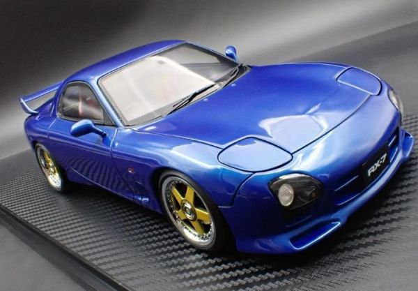 (預購) ignition model 1/18 馬自達 Mazda RX-7 Mazda Speed A-spec (FD3S) Blue Metallic IG3944 20260305 ignition model 1/18 馬自達 Mazda RX-7 Mazda Speed A-spec (FD3S) Blue Metallic IG3944