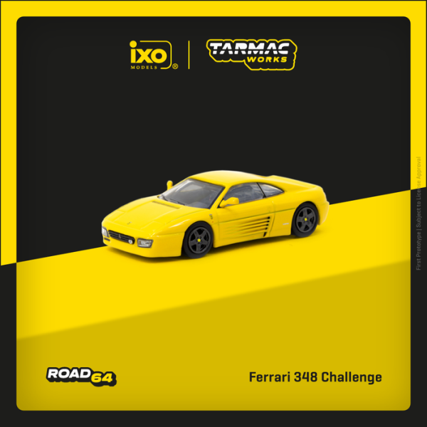 TARMAC WORKS 1/64 法拉利 Ferrari 348 Challenge Yellow T64R-082-YL TARMAC WORKS 1/64 法拉利 Ferrari 348 Challenge Yellow T64R-082-YL