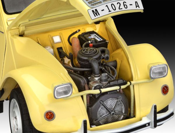 Revell 1/24 雪鐵龍 Citroen 2CV 007最高機密 組裝模型 Revell 1/24 雪鐵龍 Citroen 2CV 007最高機密 組裝模型
