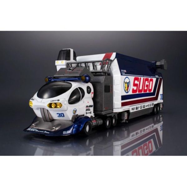 (預購) [特典版] MEGAHOUSE C.F.C Heritage Edition DX 閃電霹靂車SUGO 車隊運輸維修車 10V5000 -L.E套組 20260413 [特典版] MEGAHOUSE C.F.C Heritage Edition DX 閃電霹靂車SUGO 車隊運輸維修車 10V5000 -L.E套組