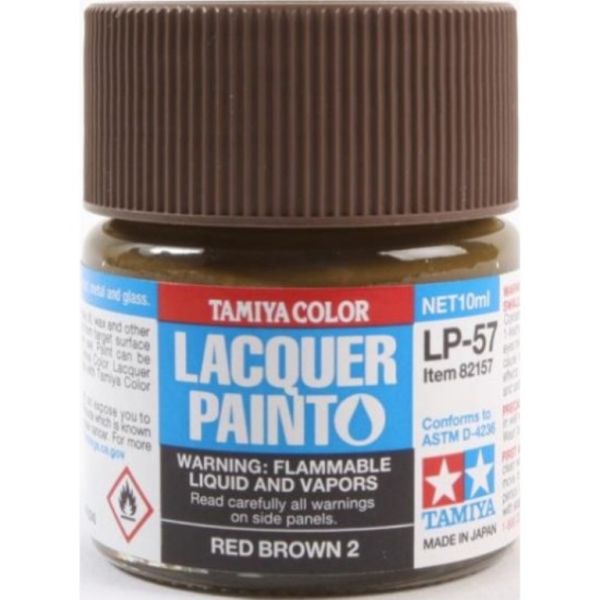 TAMIYA 田宮模型 硝基漆 LP-057 紅棕色 TAMIYA,田宮模型,硝基漆,LP-057,紅棕色,