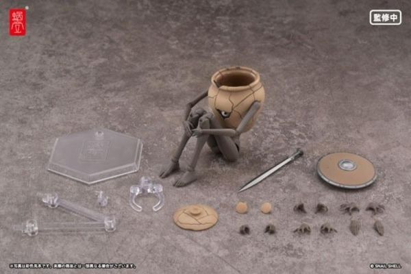 (預購) 蝸之殼 1/12 RPG-09 罐子怪 可動完成品 20260210 蝸之殼 1/12 RPG-09 罐子怪 可動完成品