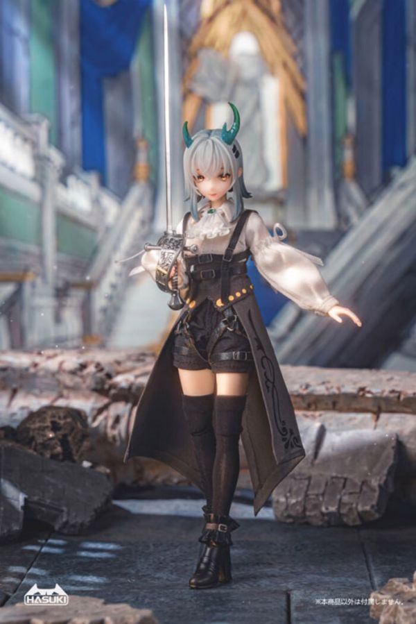 HASUKI 1/12 PA008 pocket art系列 玫瑰騎士 格羅莉亞 可動完成品 HASUKI 1/12 PA008 pocket art系列 玫瑰騎士 格羅莉亞 可動完成品