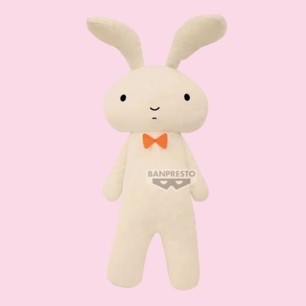 BP景品 蠟筆小新 妮妮的兔子 絨毛玩偶 眼鏡牌 BANPRESTO 2511 BP景品 蠟筆小新 妮妮的兔子 絨毛玩偶 眼鏡牌 BANPRESTO