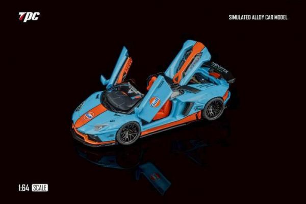 Rhino Mode × TPC 1/64 藍寶堅尼 Lamborghini LP720-4 Gulf 海灣 Rhino Mode × TPC 1/64 藍寶堅尼 Lamborghini LP720-4 戰鬥灰