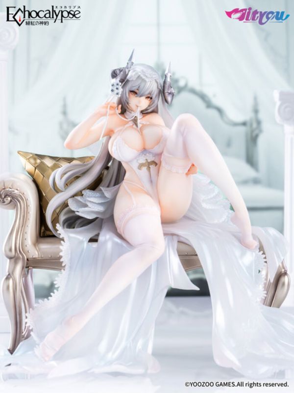Mityou 1/7 緋紅的神約 Echocalypse 莉莉絲 純白誓約ver. PVC完成品 Mityou 1/7 緋紅的神約 Echocalypse 莉莉絲 純白誓約ver. PVC完成品