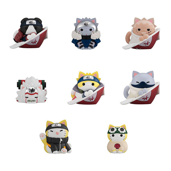 MegaHouse 盒玩 MEGA CAT PROJECT 火影忍者 疾風傳 NYARUTO 師弟 絆編 一中盒8入販售 MegaHouse 盒玩 MEGA CAT PROJECT 火影忍者 疾風傳 NYARUTO 師弟 絆編 一中盒8入販售