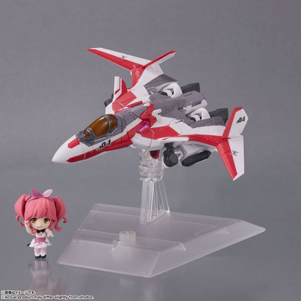 BANDAI TINY SESSION 超時空要塞Delta VF-31C 齊格菲 米拉潔機＆瑪基娜 BANDAI TINY SESSION 超時空要塞Delta VF-31C 齊格菲 米拉潔機＆瑪基娜