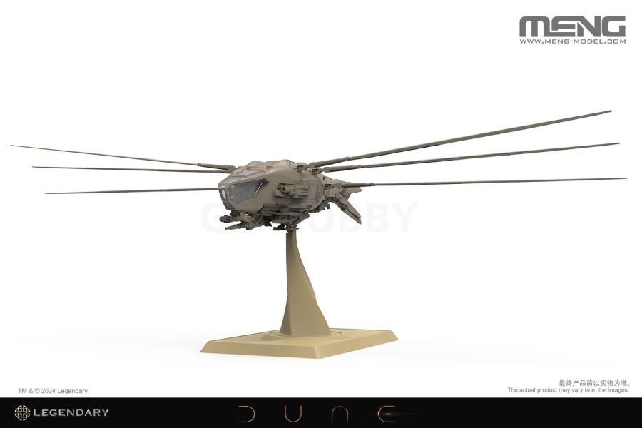 MENG 1/72 沙丘 Dune 哈肯能撲翼機 組裝模型 MENG 1/72 沙丘 Dune 哈肯能撲翼機 組裝模型