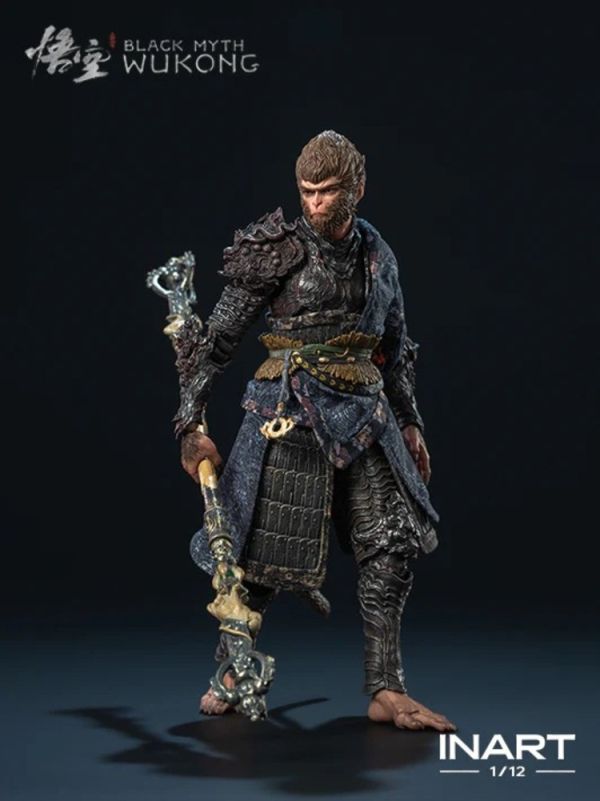 (預購) [豪華版] Queen studios INART 1/12 黑神話：悟空  天命人•青銅套 可動完成品 (預購) [豪華版] Queen studios INART 1/12 黑神話：悟空  天命人•青銅套 可動完成品