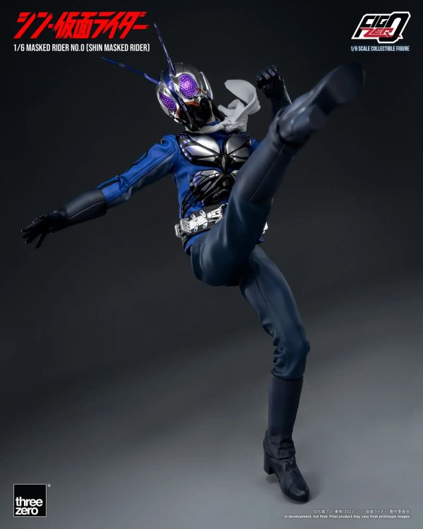 threezero FigZero 1/6 新假面騎士 假面騎士0號 threezero FigZero 1/6 新假面騎士 假面騎士0號